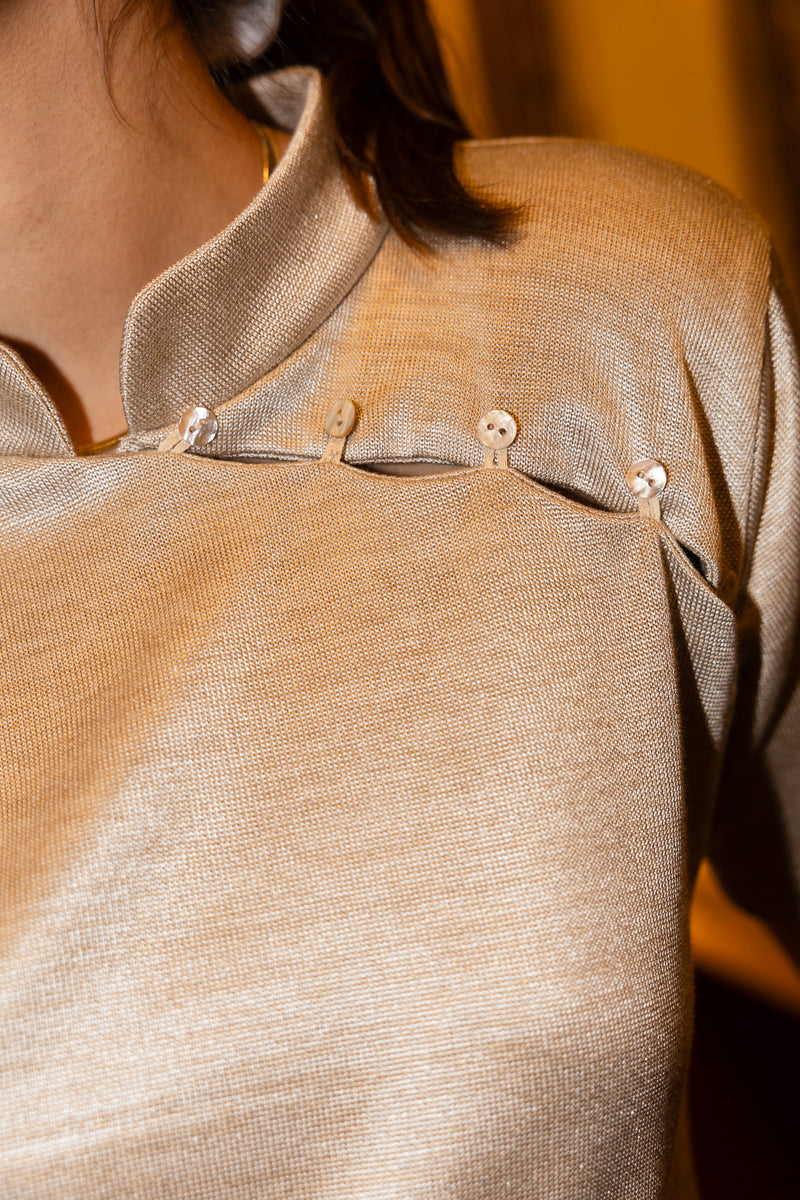 ROBE FILIPPA | CHAMPAGNE