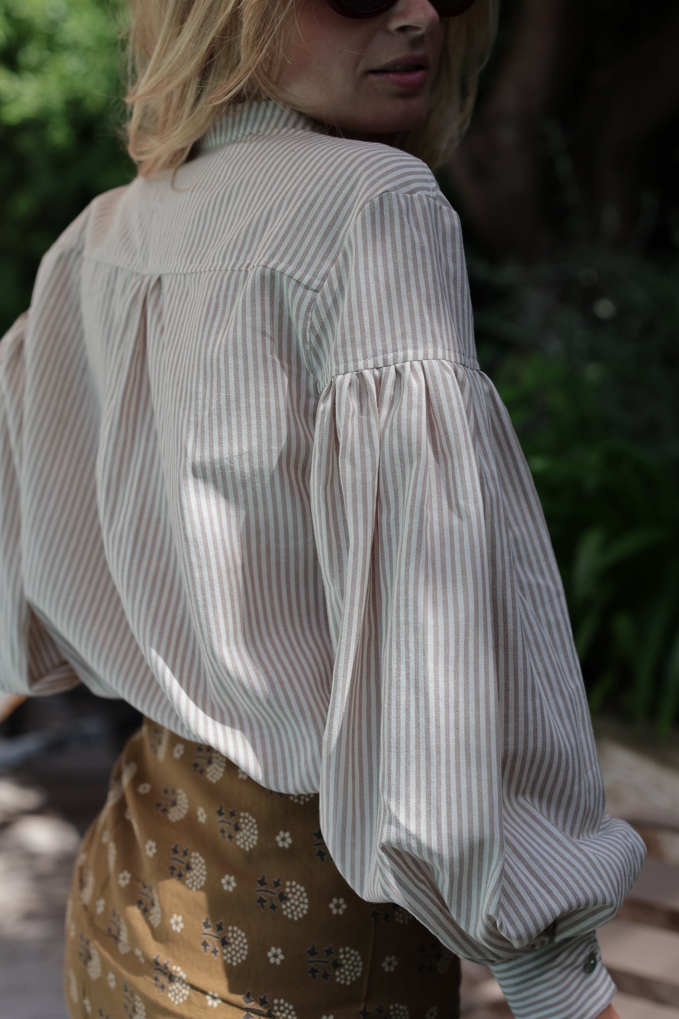 BLOUSE LANCELOT | RAYURE BEIGE