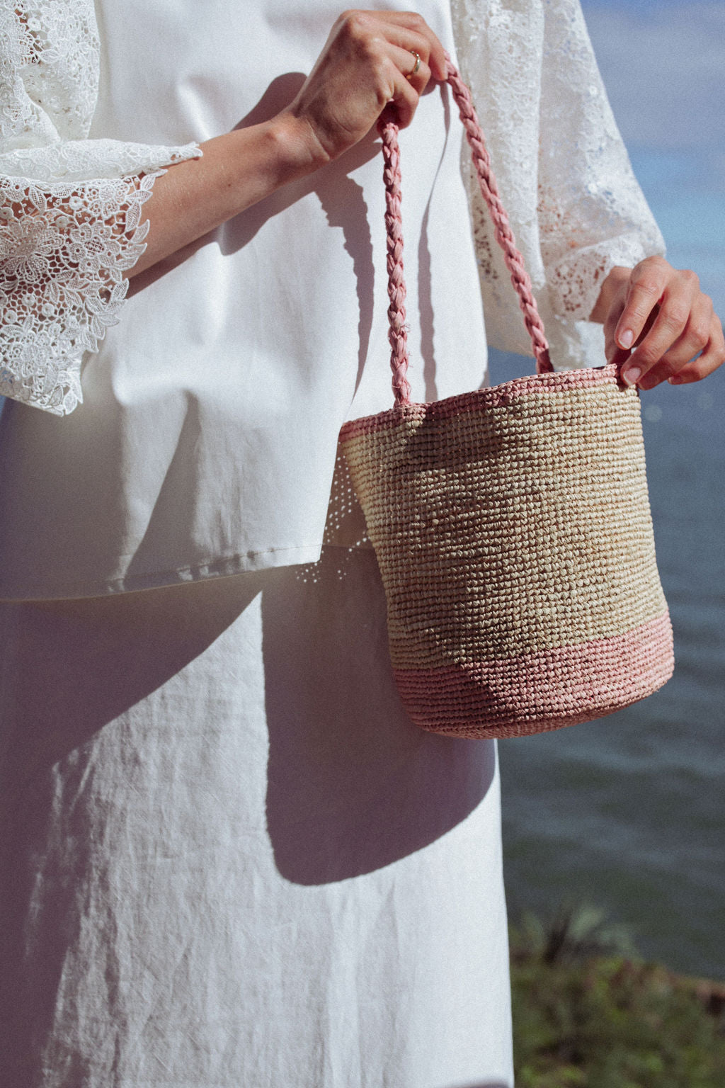 PANIER | NATUREL ROSE