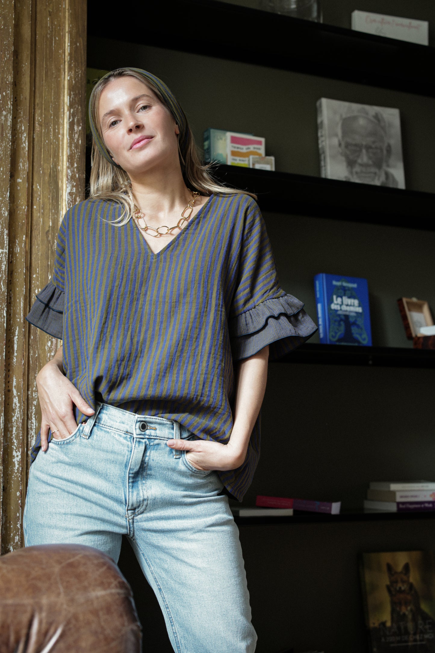 TOP GUSTAVE | KAKI MARINE