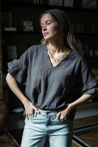 TOP GUSTAVE | KAKI MARINE