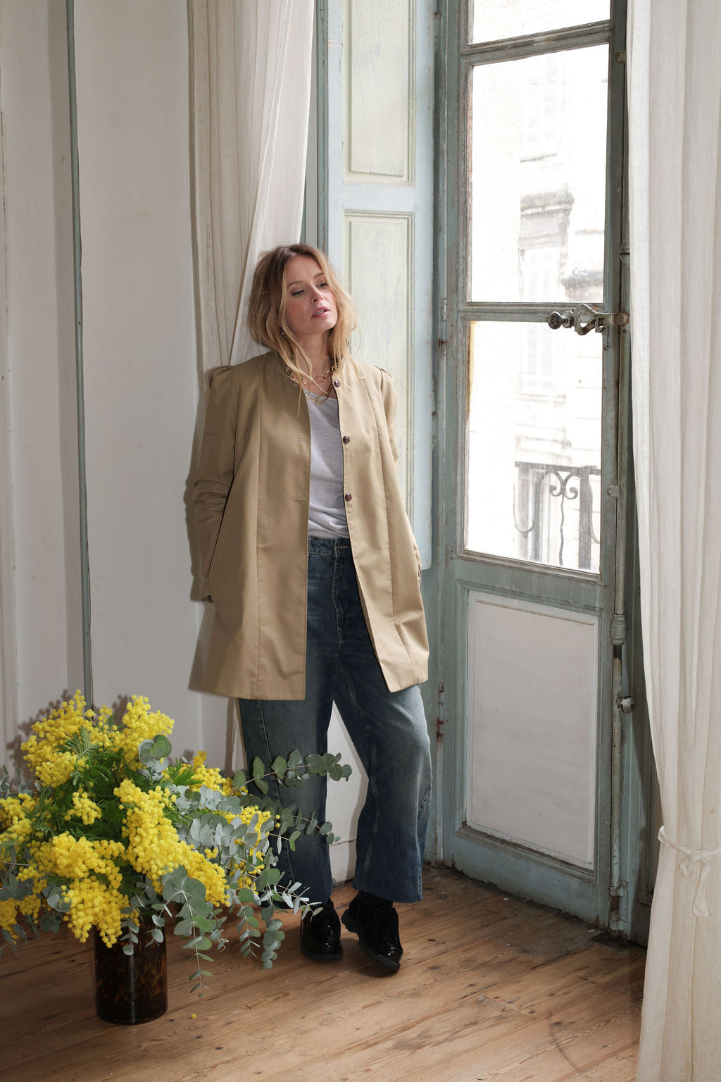 TRENCH CLÉO | BEIGE