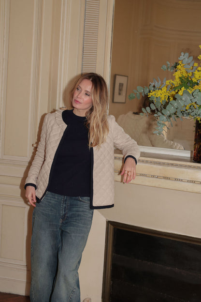 VESTE LALIE | CRÈME