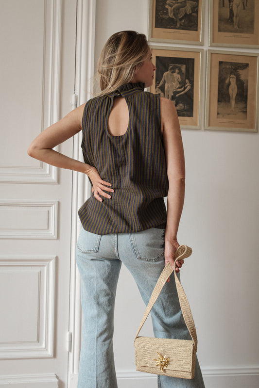 TOP TOBIAS | KAKI MARINE