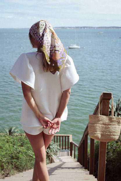 TOP GEORGES | SWEAT BLANC