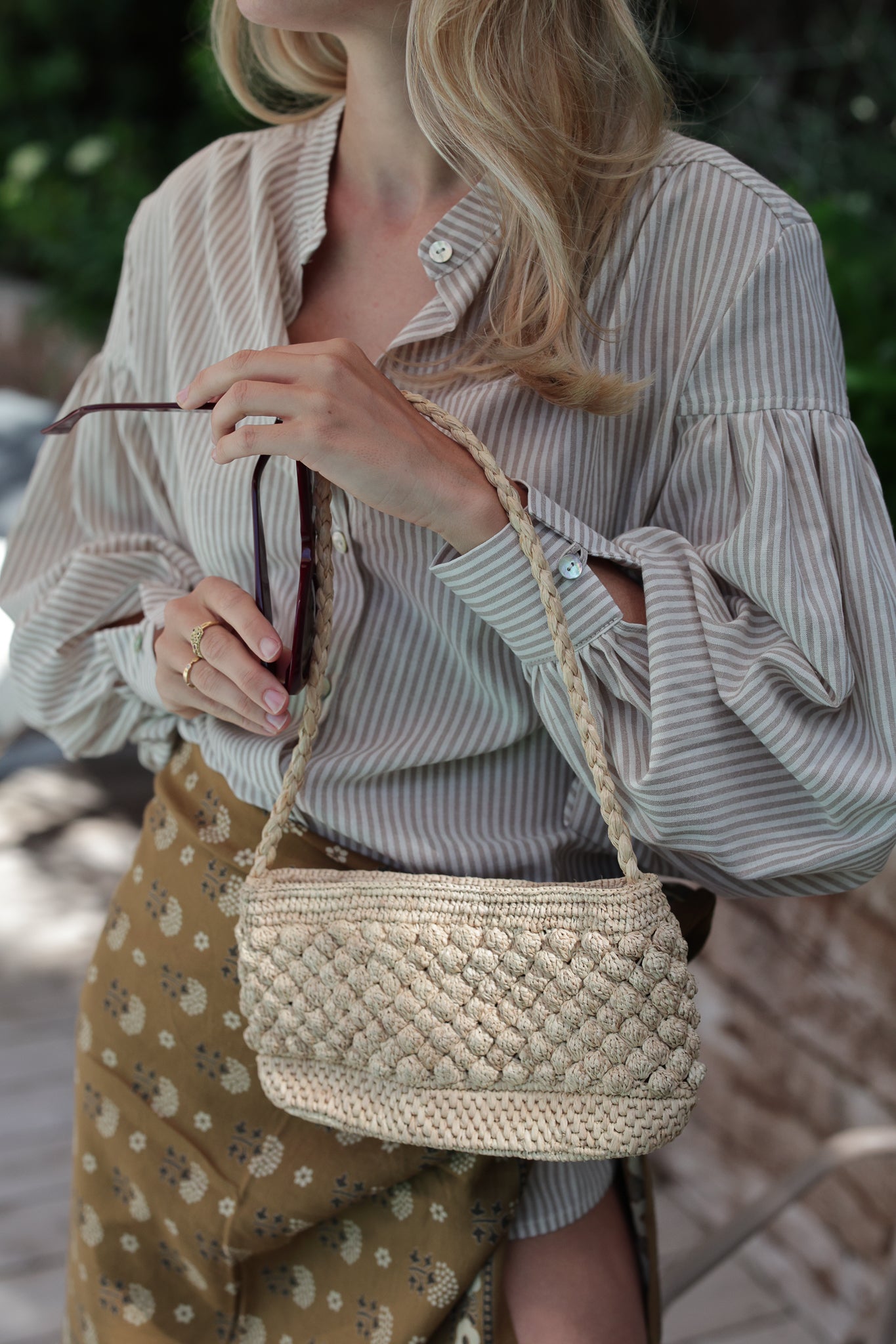 BLOUSE LANCELOT | RAYURE BEIGE