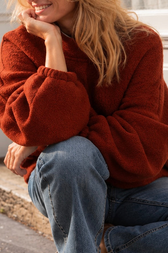 PULL PLUME | BRIQUE